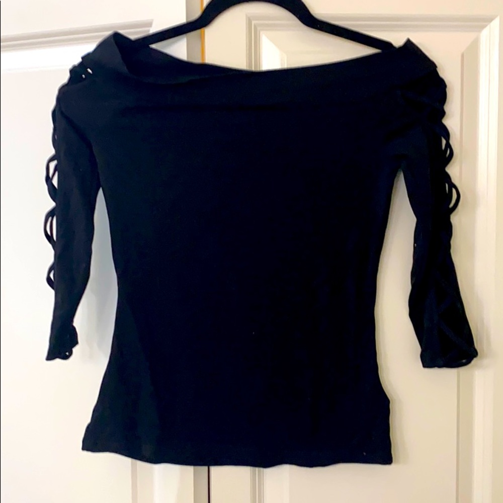 Brand new without tags express boat neck top